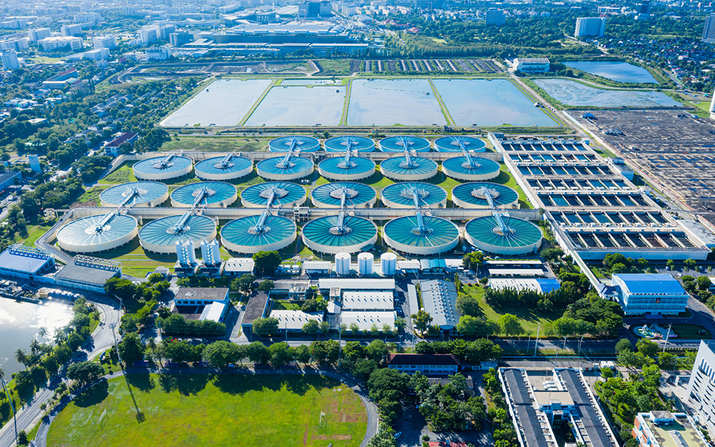 Drinking water treatment plant